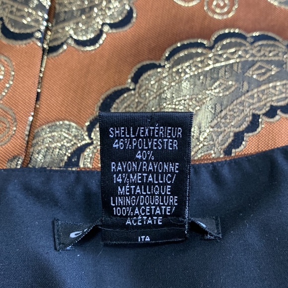 Club Monaco jacquard pleated skirt, 6 - Picture 4 of 4